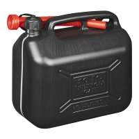 JERRYCAN KUNSTSTOF UN-GEKEURD ZWART 10 LITER (1ST) JERRYCAN KUNSTSTOF UN-GEKEURD ZWART 10 LITER (1ST)
