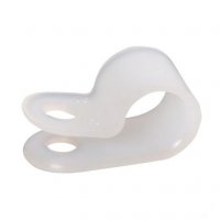 KABELKLEM TRANSPARANT PVC Ø12,7MM (100ST) KABELKLEM TRANSPARANT PVC Ø12,7MM (100ST)