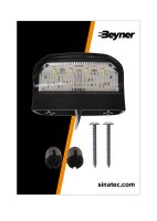 KENTEKENVERLICHTING 12/24V 70X42MM LED 2P. VOOR 443871/72 (1ST) KENTEKENVERLICHTING 12/24V 70X42MM LED 2P. VOOR 443871/72 (1ST)