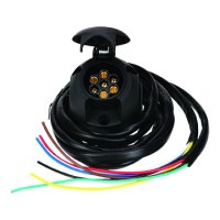 KIT CÂBLES POUR CROCHET DE TRACTION WEST 13 PÔLES PRÉFABRIQUÉ 2,0 MÈTRES (1PC) KIT CÂBLES POUR CROCHET DE TRACTION WEST 13 PÔLES PRÉFABRIQUÉ 2,0 MÈTRES (1PC)