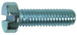 machine screw pan head slotted din 84 zinc plated m5x12 20pcs