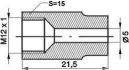 mamelon de conduite de frein m12x1x215mm sw16 5mm 10pc