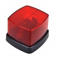 MARKERINGSLAMP ROOD 66X62MM (1ST) - BULK MARKERINGSLAMP ROOD 66X62MM (1ST) - BULK