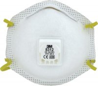 MASQUE À POUSSIÈRE 3M 8312 FFP1 NPF 4 SANS VALVE (10)