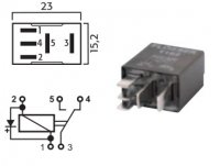 MICRO SWITCH RELAY 12V 15 / 25A WITH DIODE (1PC) MICRO SWITCH RELAY 12V 15 / 25A WITH DIODE (1PC)