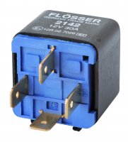 MINI CONTACT MAKE RELAY 12V 30A WITH RESISTOR 4 POLES (1PC) MINI CONTACT MAKE RELAY 12V 30A WITH RESISTOR 4 POLES (1PC)