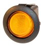 MINI WIPSCHAKELAAR ROND ON/OFF 3-POLE ROOD 12V 10A, 12V LAMP (1ST) MINI WIPSCHAKELAAR ROND ON/OFF 3-POLE ROOD 12V 10A, 12V LAMP (1ST)