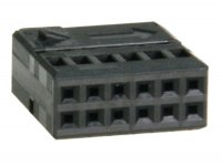 MQS FEMALE BEHUIZING 12-POLE QUADLOCK ADDITIONAL PLUG (VOOR: 321025) (BULK) (1ST) MQS FEMALE BEHUIZING 12-POLE QUADLOCK ADDITIONAL PLUG (VOOR: 321025) (BULK) (1ST)