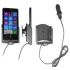 nokia lumia 640 actieve houder met 12v usb plug 1st