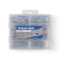 NUTS & MACHINE SCREWS ASSORTMENT 210-PIECES (1PC)