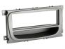 panneau 1 din avec plateau ford mondeo focus smax galaxy couleur argent 1pc