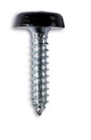 POLYTOPS NUMBER PLATE SCREWS BLACK (4,8X25) NO.10X1.IN (100PCS) POLYTOPS NUMBER PLATE SCREWS BLACK (4,8X25) NO.10X1.IN (100PCS)