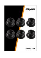 PORTE-CORDON ROND EN PLASTIQUE (6PC) PORTE-CORDON ROND EN PLASTIQUE (6PC)