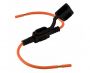 PORTE-FUSIBLE FUSIBLE ENFICHABLE NORM FIL ORANGE 3,0MM (1PC) PORTE-FUSIBLE FUSIBLE ENFICHABLE NORM FIL ORANGE 3,0MM (1PC)