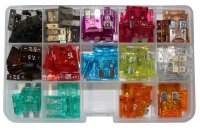 PREMIUM ASSORTED BOX ATO/NORM BLADE FUSES 120 PIECES PREMIUM ASSORTED BOX ATO/NORM BLADE FUSES 120 PIECES