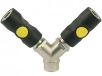 PREVOST VE KOPP BOUTON DIVISEUR BIDIRECTIONNEL JAUNE G 1/4 BI (1PC) PREVOST VE KOPP BOUTON DIVISEUR BIDIRECTIONNEL JAUNE G 1/4 BI (1PC)