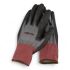 pu gloves black xxl size 1 pair