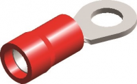PVC ECONOMY INSULATED RING TERMINALS RED M6 (6,4) (100) PVC ECONOMY INSULATED RING TERMINALS RED M6 (6,4) (100)