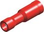 PVC HALF-INSULATED FEMALE DISCONNECTORS RED 6,3X0,8 (100PCS) PVC HALF-INSULATED FEMALE DISCONNECTORS RED 6,3X0,8 (100PCS)