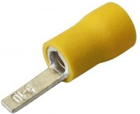 PVC INSULATED BLADE TERMINALS YELLOW 2,0X18 (25PCS) PVC INSULATED BLADE TERMINALS YELLOW 2,0X18 (25PCS)