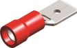 pvc insulated male disconnectors red 48x05 50pcs