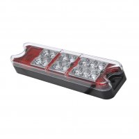 REAR LIGHT 4 FUNCTIONS 192X51MM 18LED (1PC) REAR LIGHT 4 FUNCTIONS 192X51MM 18LED (1PC)