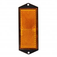 REFLECTOR ORANGE 104X40MM SCREW MOUNTING (1PC) REFLECTOR ORANGE 104X40MM SCREW MOUNTING (1PC)