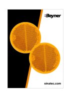 REFLECTOR ORANGE 60MM SELF-ADHESIVE (2PC) REFLECTOR ORANGE 60MM SELF-ADHESIVE (2PC)