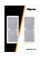 REFLECTOR WIT 82X36MM ZELFKLEVEND (2ST) REFLECTOR WIT 82X36MM ZELFKLEVEND (2ST)