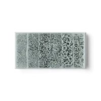 RESSORTS ET RONDELLES ASSORTIMENT 3MM - 10 MM 1200-PIÈCES (1PC) RESSORTS ET RONDELLES ASSORTIMENT 3MM - 10 MM 1200-PIÈCES (1PC)