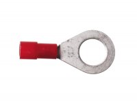 RING KABELSCHOEN ROOD 0.5 - 1.0 MM² / OPENING 6.5 MM ( 100 ITEMS ) (1ST)