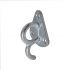 rope hook metal eye 70x45mm 1pc