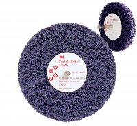SCOTCH-BRITE ™ CLEAN & STRIP DISC XT-ZS, PAIR, 150, 13 MM X 8 MM, EXTRA LARGE (1PC) SCOTCH-BRITE ™ CLEAN & STRIP DISC XT-ZS, PAIR, 150, 13 MM X 8 MM, EXTRA LARGE (1PC)