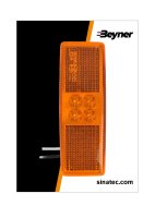 SIDE MARKER LAMP 12 / 24V ORANGE 110X40MM LED (1PC) SIDE MARKER LAMP 12 / 24V ORANGE 110X40MM LED (1PC)