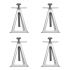 stabiliser stands set of 4 pieces aluminium 1pc