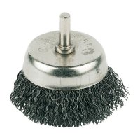 STEEL BRUSH ON STICK 6MM WITH CORRUGATED WIRE 50MM (1) STEEL BRUSH ON STICK 6MM WITH CORRUGATED WIRE 50MM (1)