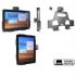 support passif samsung galaxy tab 101 gtp7500 avec serrure et cls 1pc