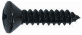 tapping screw raised countersunk head din 7983ch ph black 42x22 20pcs