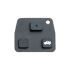 toyota car key empty housing 3 button insert 1 pc