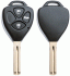 toyota car key empty housing including 3 buttons 1 pc