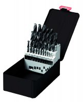 TWIST DRILL SET HSS FORGED 25-PIECE (1PC) TWIST DRILL SET HSS FORGED 25-PIECE (1PC)