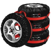 TYRE COVERS SET OF 4 PIECES IN BAG (1PC) TYRE COVERS SET OF 4 PIECES IN BAG (1PC)