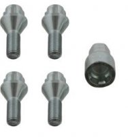 UNIMOTIVE LUG NUT SET 4X M12X1,5-23 WITH SOCKET 17 BMW TAPERED (1PC) UNIMOTIVE LUG NUT SET 4X M12X1,5-23 WITH SOCKET 17 BMW TAPERED (1PC)