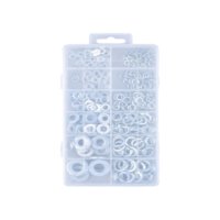 WASHERS ASSORTMENT M4 - M12 350-PIECES (1PC) WASHERS ASSORTMENT M4 - M12 350-PIECES (1PC)