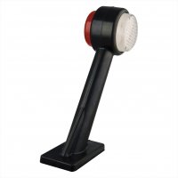 WIDE LIGHT 12 / 24V RED / WHITE 166X193MM LED RIGHT (1PC) WIDE LIGHT 12 / 24V RED / WHITE 166X193MM LED RIGHT (1PC)