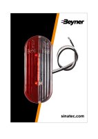 WIDE LIGHT LED RED / WHITE RIGHT (2PC) WIDE LIGHT LED RED / WHITE RIGHT (2PC)