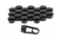 WIELBOUT KAP ZWART MET TOOL 20 STUKS HEX17 (1ST) WIELBOUT KAP ZWART MET TOOL 20 STUKS HEX17 (1ST)