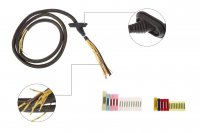 WIRING HARNESS REPAIR KIT TAILGATE LEFT BMW E61 NO.S ON CABLE (1PC) WIRING HARNESS REPAIR KIT TAILGATE LEFT BMW E61 NO.S ON CABLE (1PC)